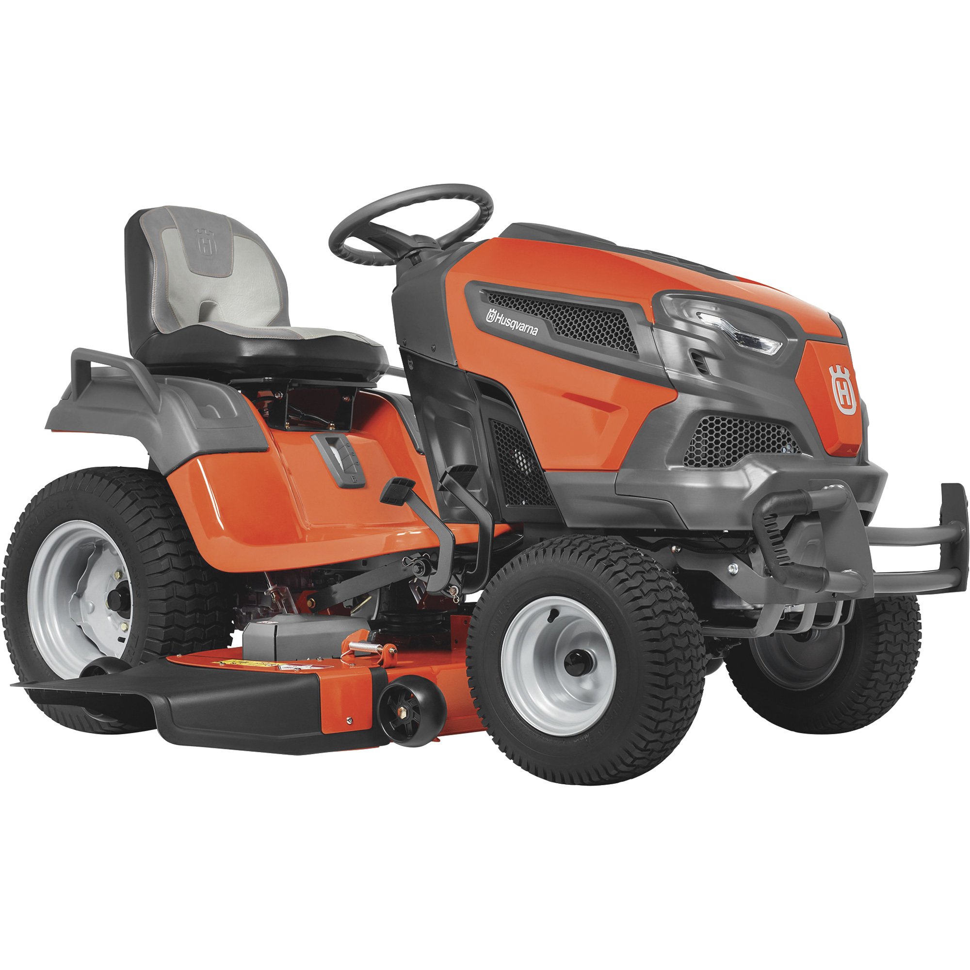 Husqvarna Riding Lawn Mower — 726cc, 24 HP Kawasaki Engine, 54in. Deck, Model# TS 254XG